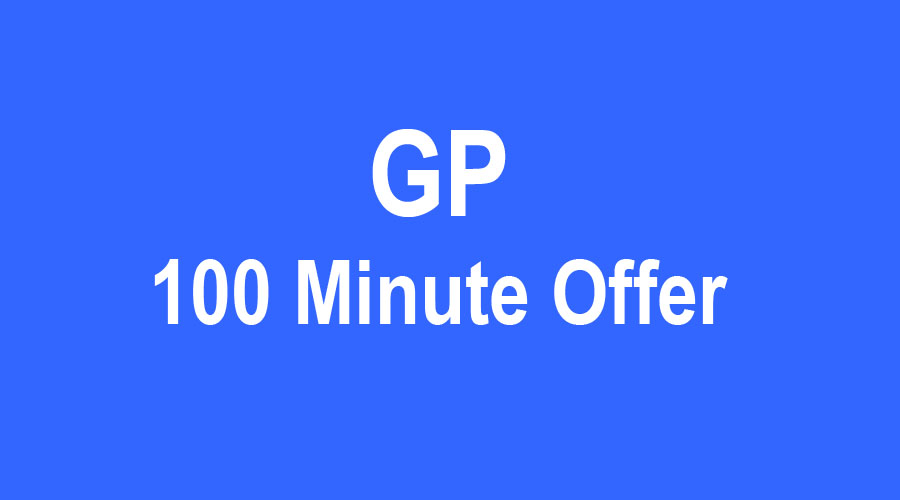 gp 100 minute offer
