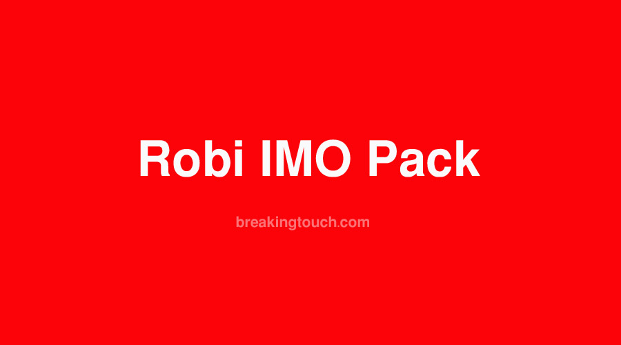 Robi IMO Pack 2022 Code