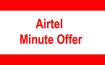 Airtel Minute Offer